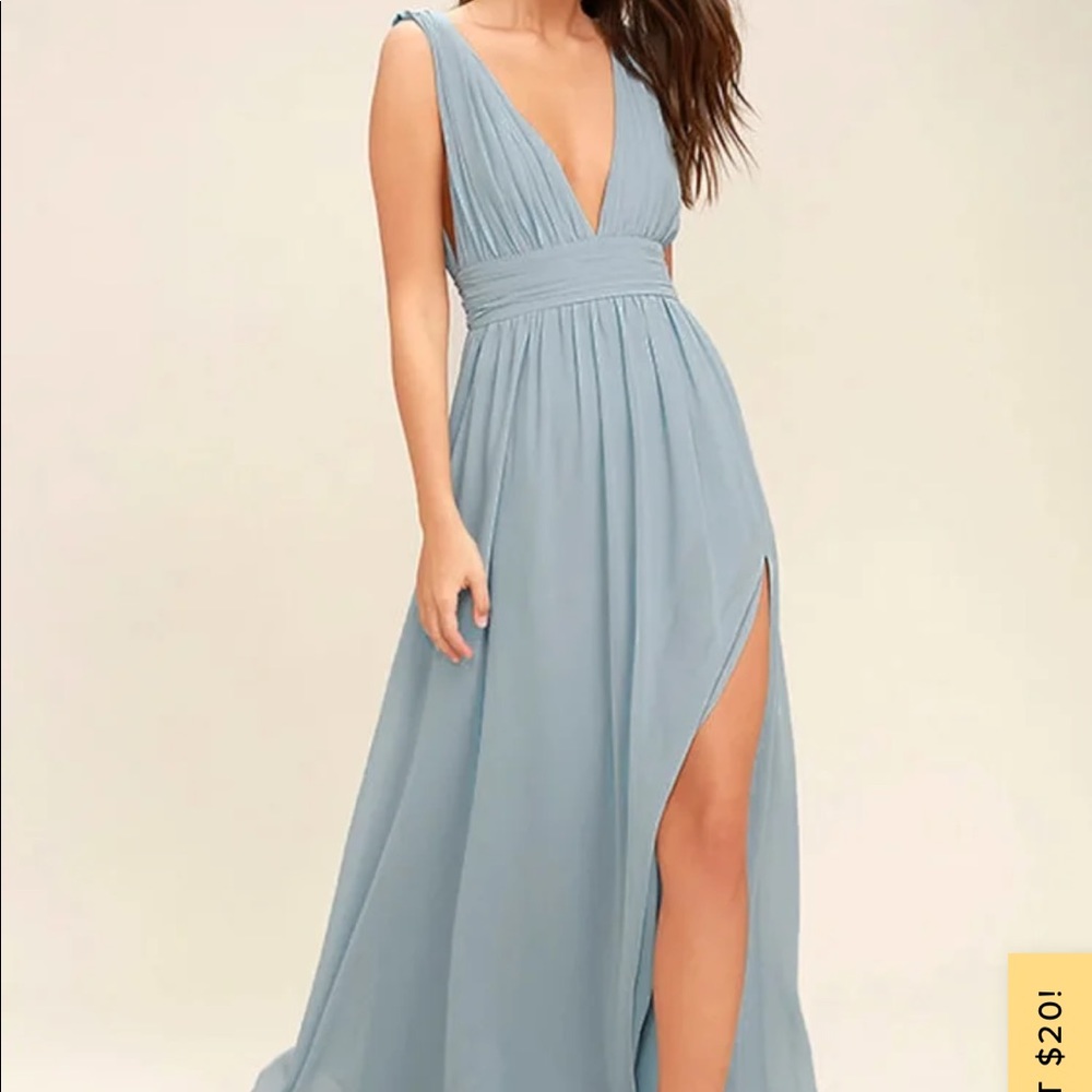 Light Blue Maxi Dress